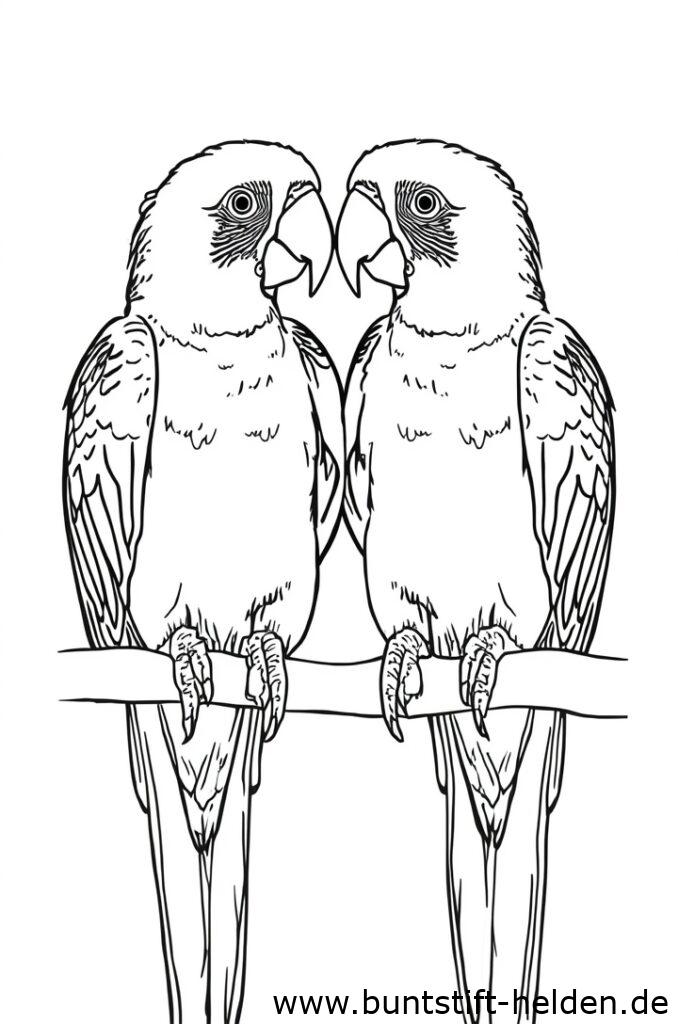 zwei papageien 2