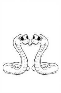zwei schlangen 1