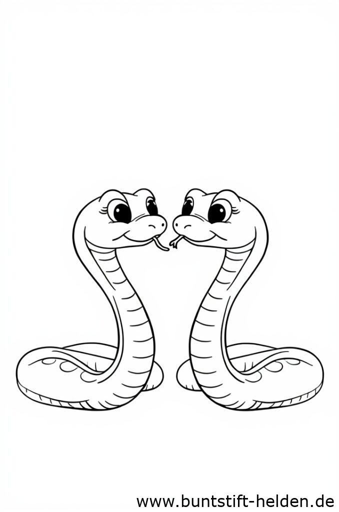 zwei schlangen 1